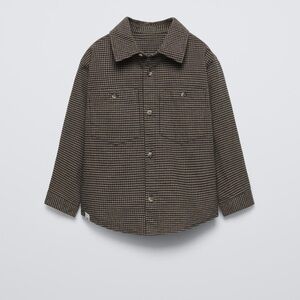 Zara Plaid Shirt/Pants set